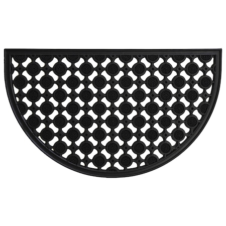 Calloway Mills Doormat, Rubber, Black 103691830
